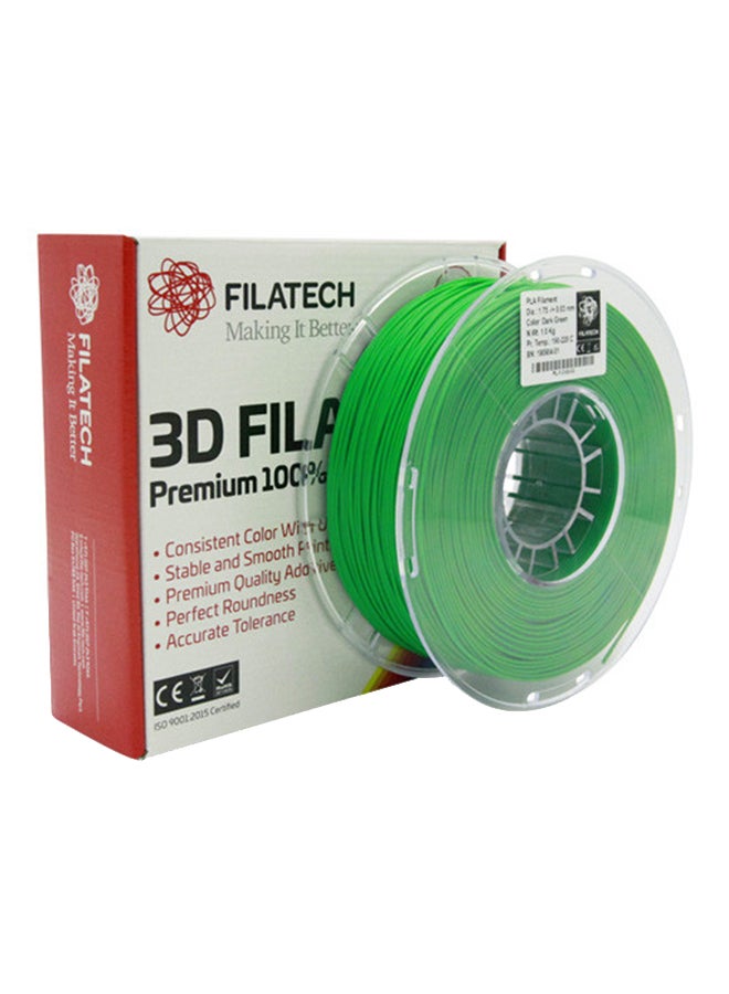 3D Printing Filament PLA 1.75mm 1kg Dark Green - v1663844879/N32111504A_1