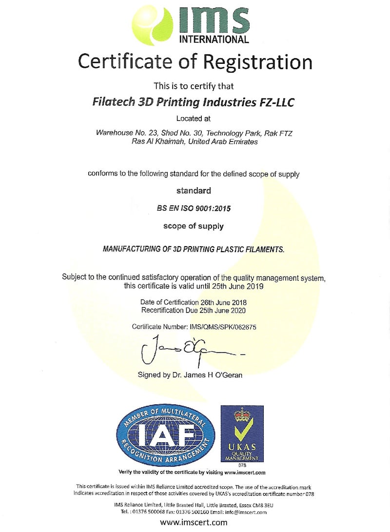 Filatech - 3D Printing Filament FilaFlexible55 1.75mm 0.5kg Red - Image 1