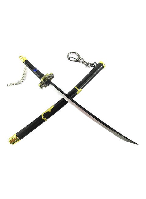 Roronoa Zoro Yubashiri With Display Stand Made Zinc Alloy Durable And Sturdy 22cm