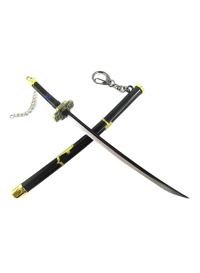QiaoKai - Roronoa Zoro Yubashiri With Display Stand Made Zinc Alloy Durable And Sturdy 22cm - Image 1