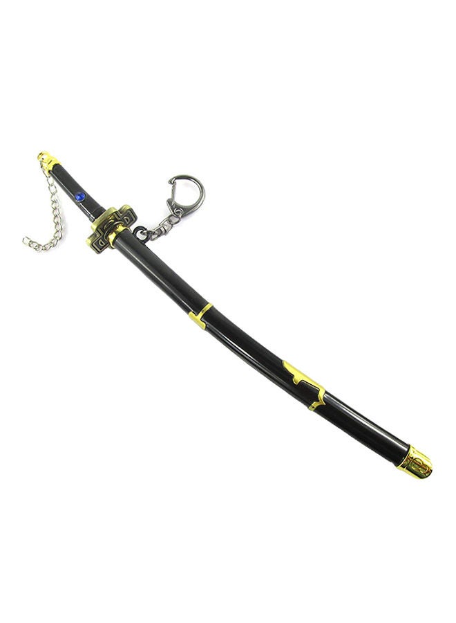 QiaoKai - Roronoa Zoro Yubashiri With Display Stand Made Zinc Alloy Durable And Sturdy 22cm - Image 1