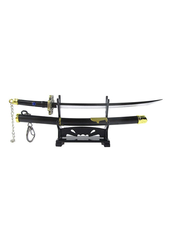 QiaoKai - Roronoa Zoro Yubashiri With Display Stand Made Zinc Alloy Durable And Sturdy 22cm - Image 1