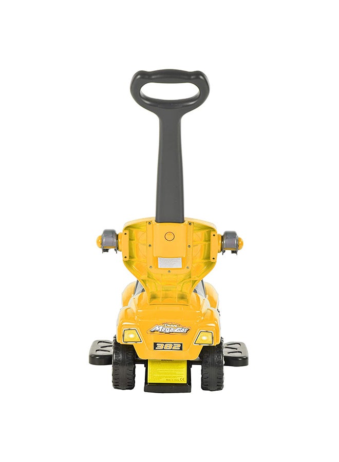 Generic - 3-In-1 Ride-On Car With Barrier Durable Comfortable Authentic Lightweight 62.5x29.5x34cm - Image 1