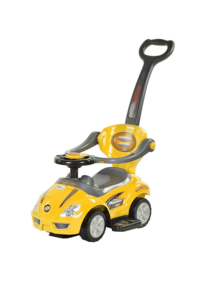 Generic - 3-In-1 Ride-On Car With Barrier Durable Comfortable Authentic Lightweight 62.5x29.5x34cm - Image 1