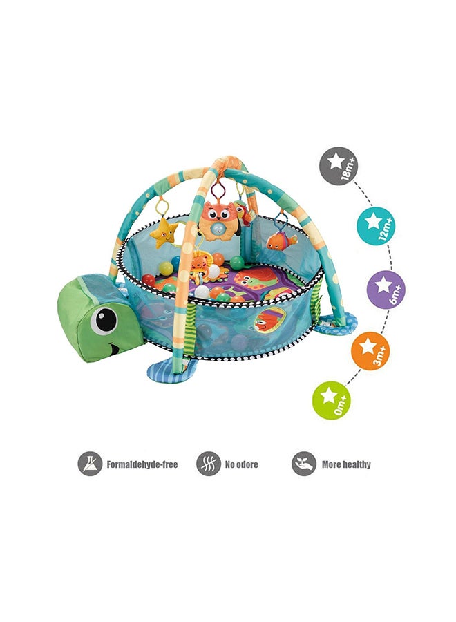 AGD - Multifunctional Activity Gym And Ball Pit Newborn, Multicolour, 88898064604675 9x64x46cm - Image 1