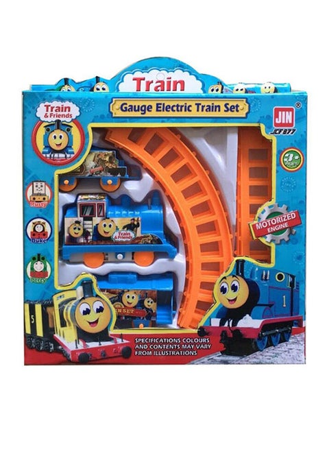 Creative And Intelligence Battery Operated Mini Electric Train Set For Kids, Multicolour