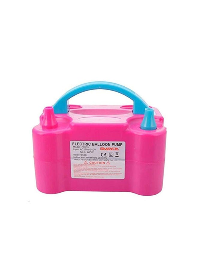 Electric Balloon Pump Pink/ Blue Durable Sturdy Made Up With Premium Quality - v1663848063/N30547058A_2