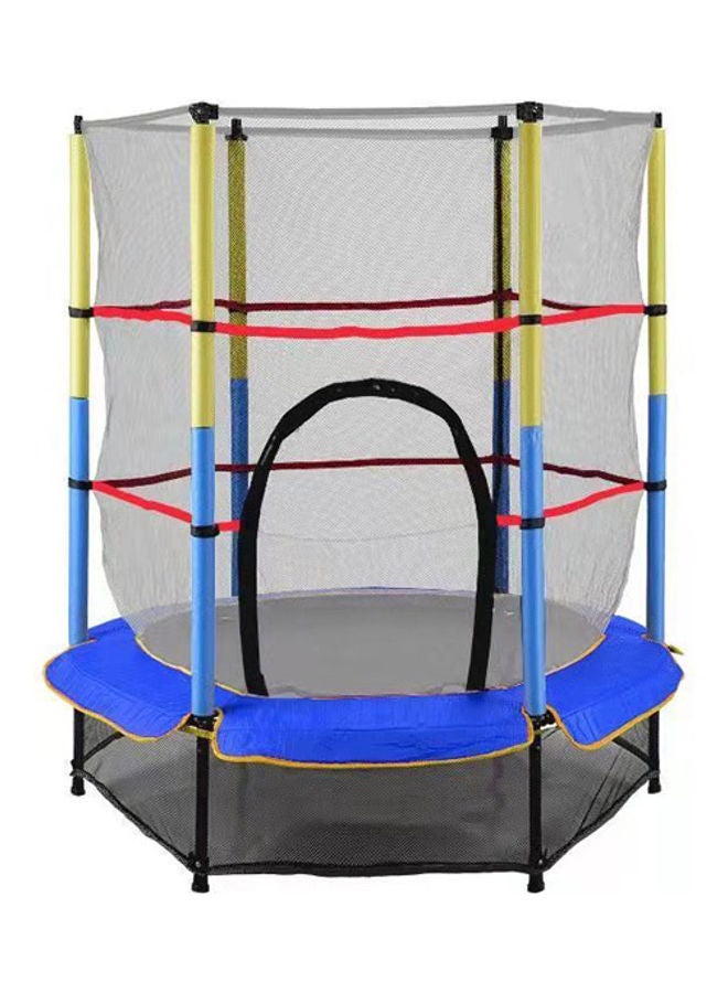 JSAITOYS Trampoline 5.5 Feet Soft Comfortable Indoor And Outdoor Lightweight Portbale Jumping Trampoline 140X140X160cm - Image 1