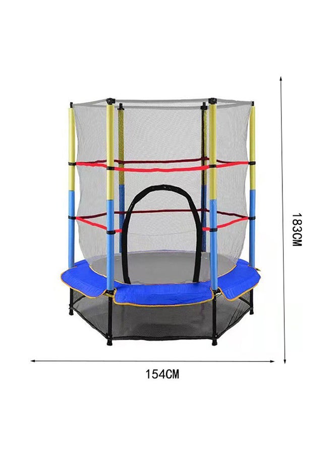 JSAITOYS Trampoline 5.5 Feet Soft Comfortable Indoor And Outdoor Lightweight Portbale Jumping Trampoline 140X140X160cm - Image 2