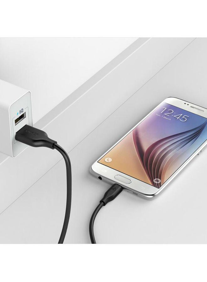Anker - PowerLine Micro USB Cable 3feet Black - Image 1