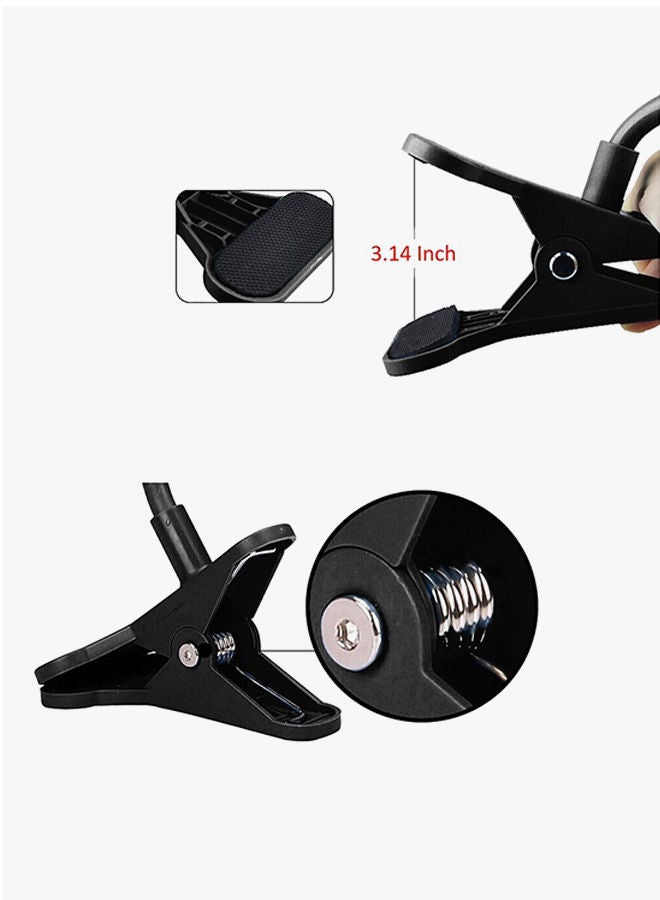 Flexible Phone Holder And Mount Black