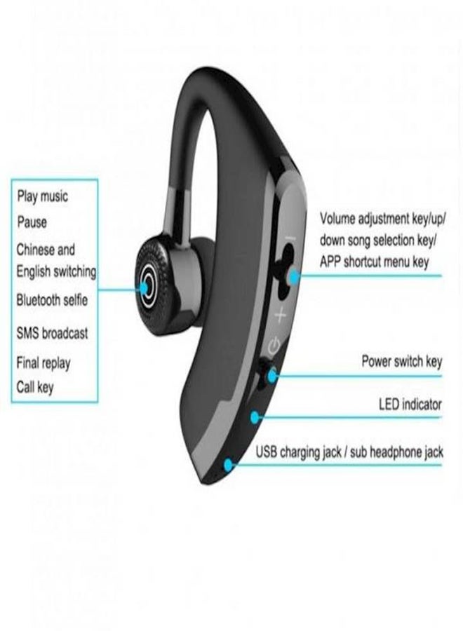 VOYAGER Wireless Bluetooth Headphones Black/Blue  - Image 3