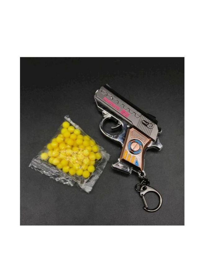 سلسلة مفاتيح على شكل سلاح فورتنايت رمادي/بيج/أسود - Image 2