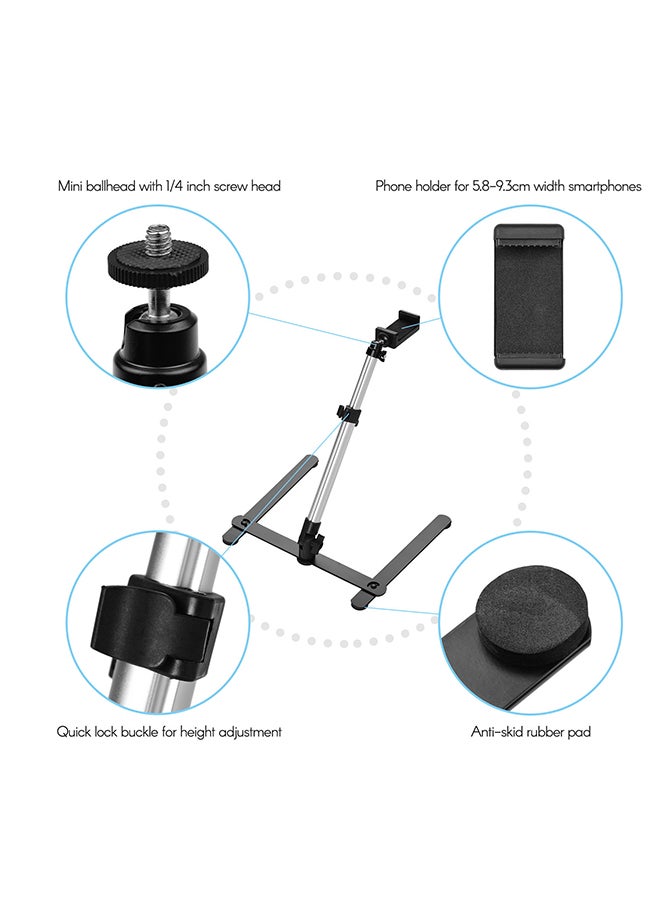 Photography Tabletop Phone Copy Stand Black/White  - Image 2