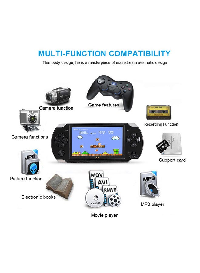 Generic - 4.3 Inch Screen Built-In 200 Classic 1.3MP Camera Handheld Game Console - Image 1