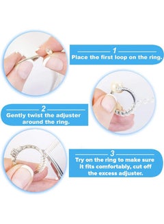 Generic Ring Size Adjuster For Loose Spiral Silicone Fastener Set  - Image 2