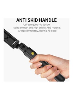 Generic K07 Integrated Tripod BT 4.0 Wireless Selfie Stick for Smart Phone Black  - Image 2