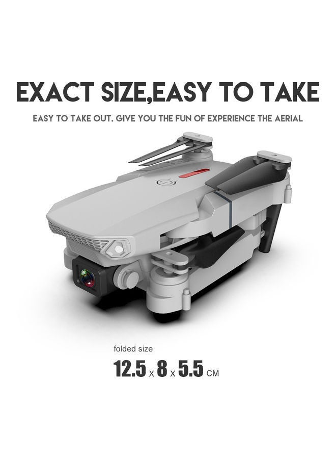 Generic - LS-E525 WiFi FPV 4K Camera Drone Headless Mode Dual Camera Drone 3 Batterires Silver Grey Suitable for Beginners and Kids - Image 1