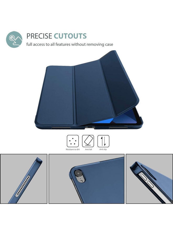 AMERTEER - Folio Case Cover For Apple iPad Air 4 (2020) Blue - Image 1