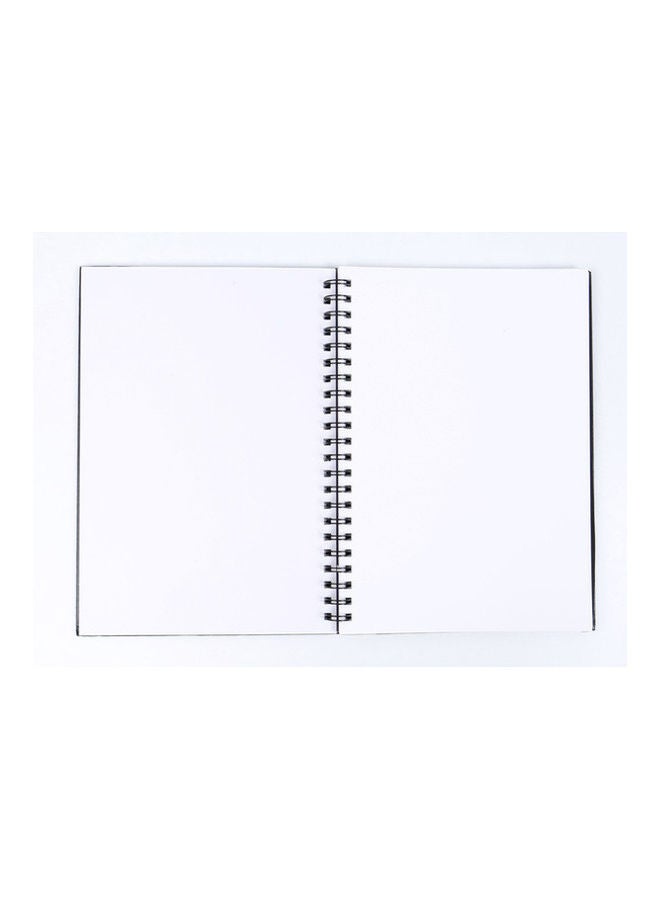 DK ART - A4 Hardback Sketch Pad Black - Image 1