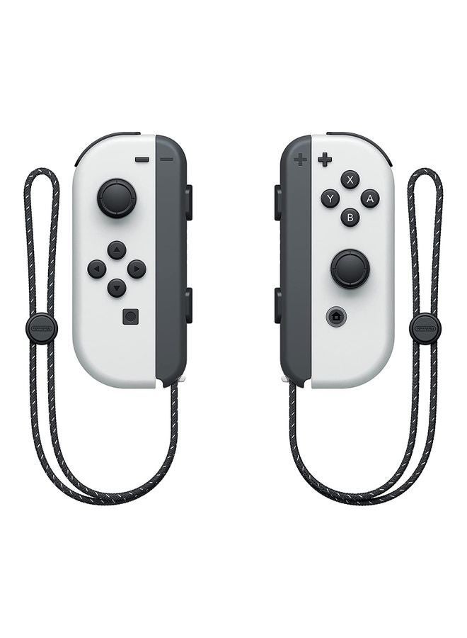 Nintendo - Switch OLED (2021) Model - Black & White Joy Con (UAE Version) - Image 1