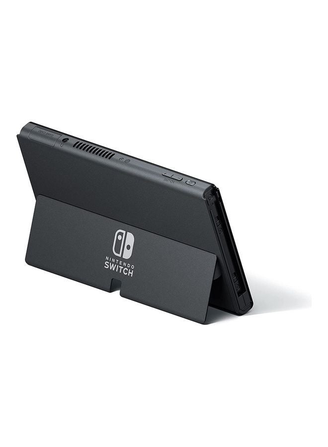 Nintendo - Switch OLED (2021) Model - Black & White Joy Con (UAE Version) - Image 1