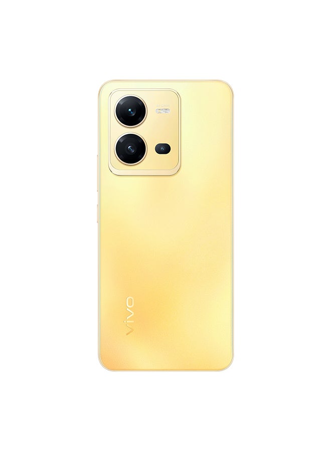 vivo V25 Dual SIM Sunrise Gold 8GB RAM 128GB 5G - Middle East Version  - Image 5