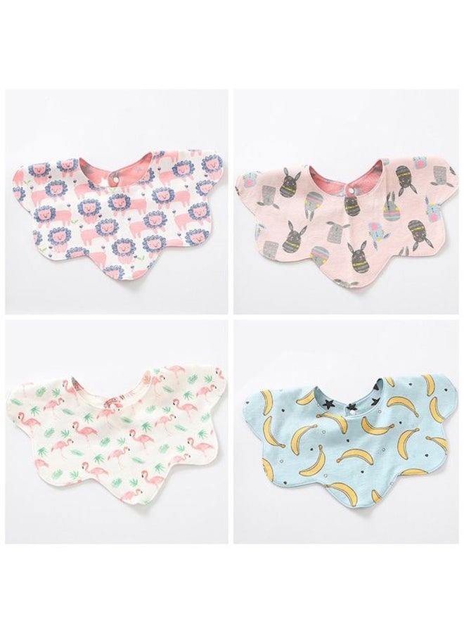 1-Piece Cotton Bandana Baby Bib Cartoon Saliva Towel - Image 2