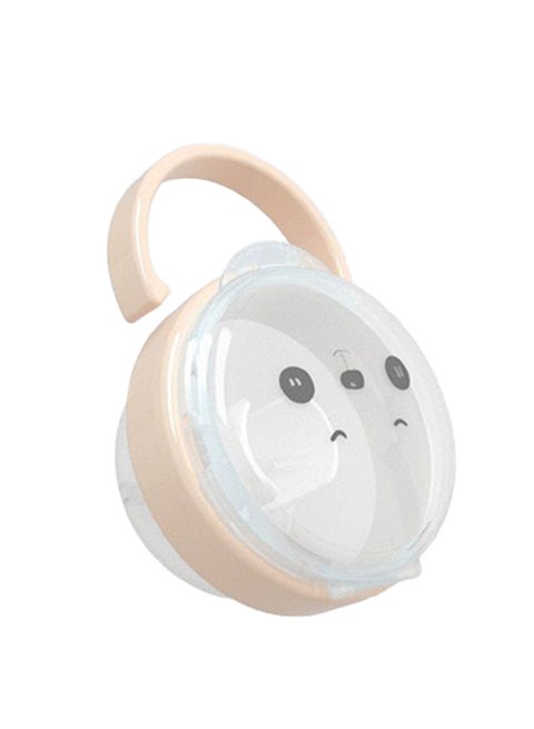 Transparent Cartoon Appease PP Panda Pacifier Storage Box