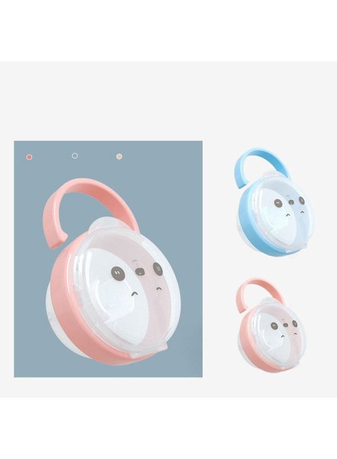 Transparent Cartoon Appease PP Panda Pacifier Storage Box  - Image 2