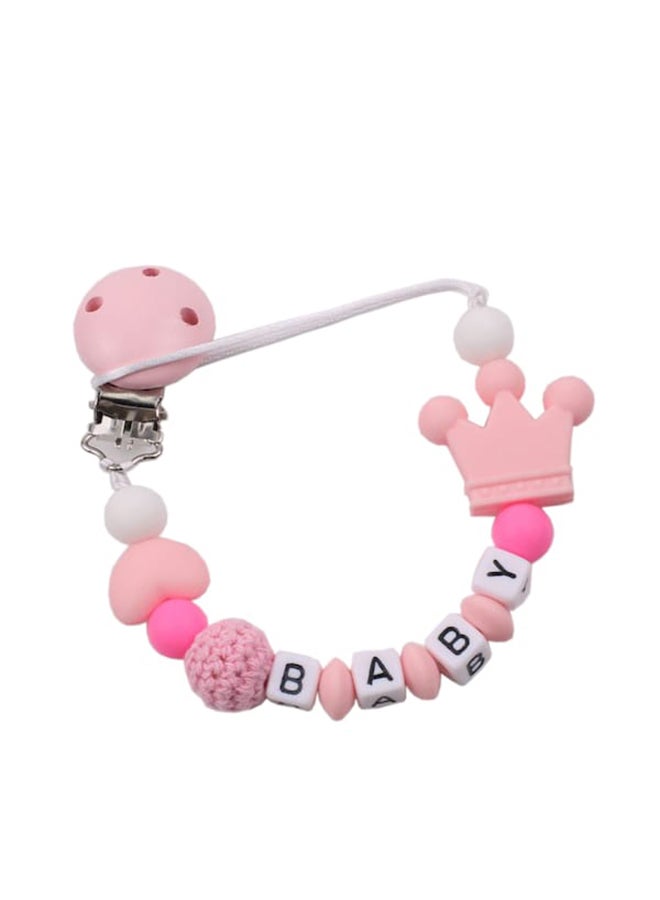 Silicone Pacifier Teeting Clip Holder Chain - Image 2