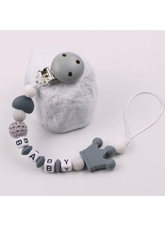 Silicone Pacifier Teeting Clip Holder Chain - Image 5