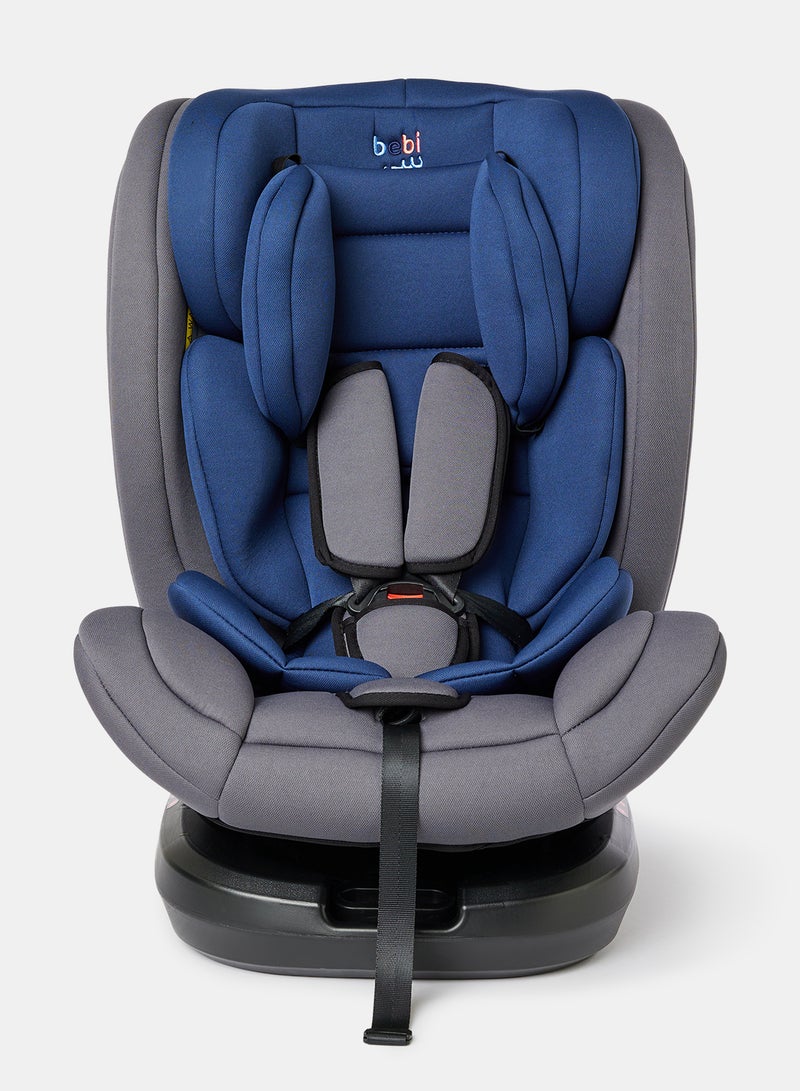 Bebi - Baby Car Seat for Newborn (Group 0, I,II,III) from birth to 12 Years With Rearward And Forward Facing Positions Navy/Grey - Image 1