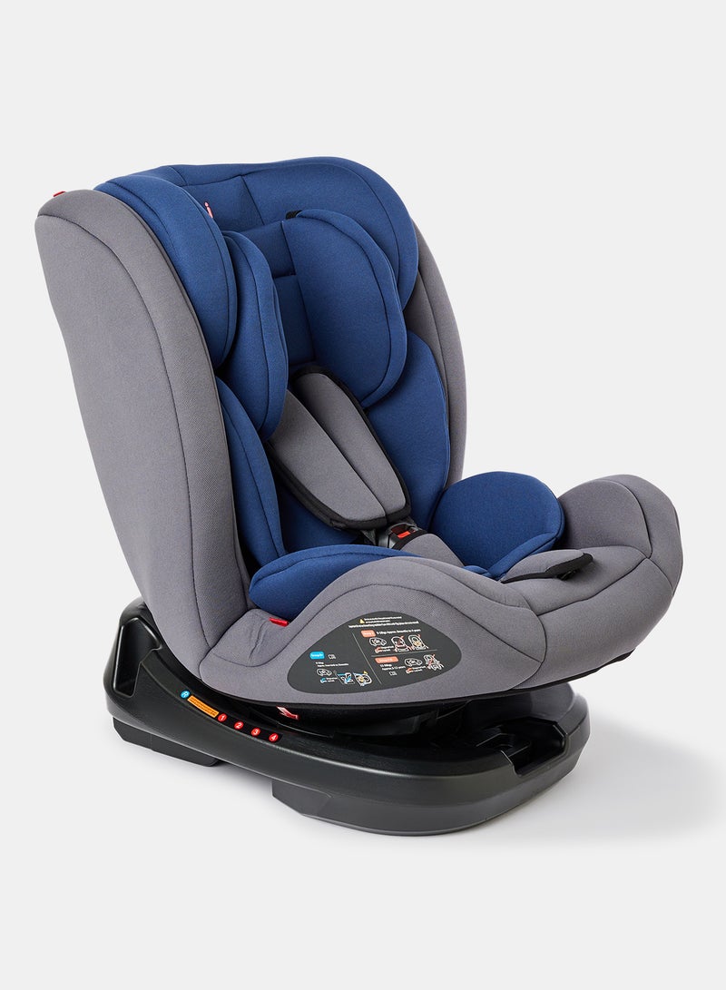Bebi - Baby Car Seat for Newborn (Group 0, I,II,III) from birth to 12 Years With Rearward And Forward Facing Positions Navy/Grey - Image 1