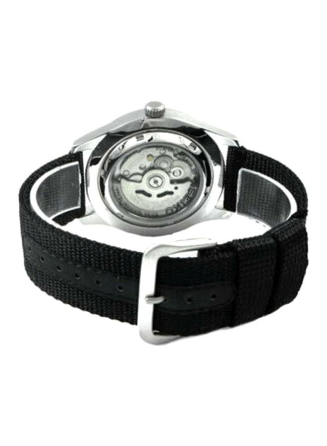 Seiko - Men's Black Dial Sports Military Japan Made Automatic Wrist Watch SNZG15J1 - 42 mm - Image 1