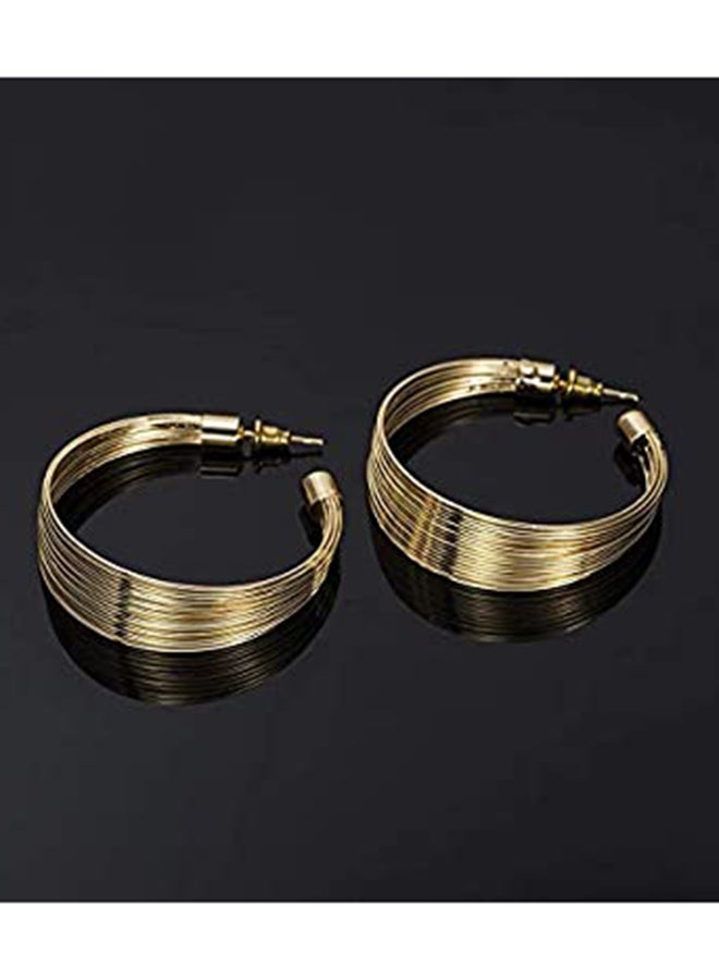 Generic - Fringe Metal Necklace, Bracelet, Ring And Earrings Jewellery Set - Image 1