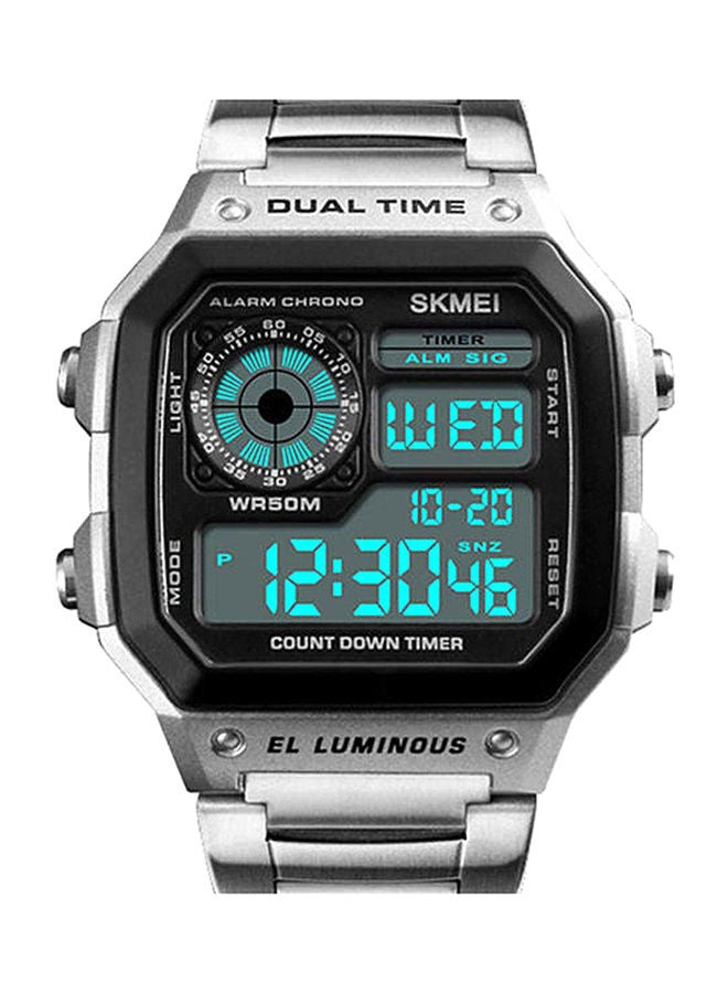 Men's Water Resistant Digital Watch 1335 - v1663922196/N15828396A_4