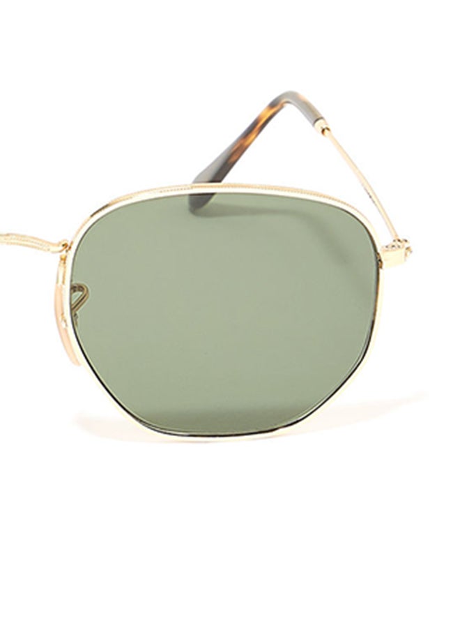 Ray-Ban - Full Rim Hexagon Sunglasses - RB3548N 001 51 - Lens Size: 51 mm - Gold - Image 1