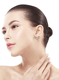 BESTPICKS 20-Pair Alloy Crystal Studded Earrings Set  - Image 4