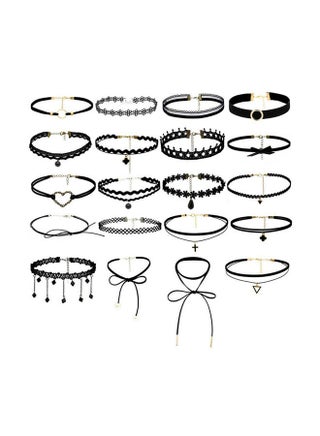 20-Piece Choker Necklace Set - v1663922205/N24424583A_1