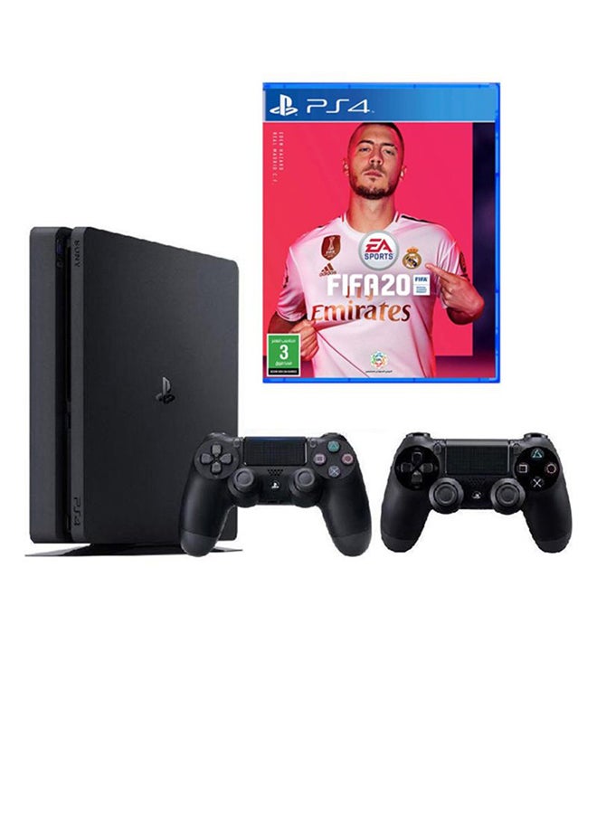 PlayStation 4 Slim 1TB Console With FIFA 20 And Extra DUALSHOCK 4 Controller
