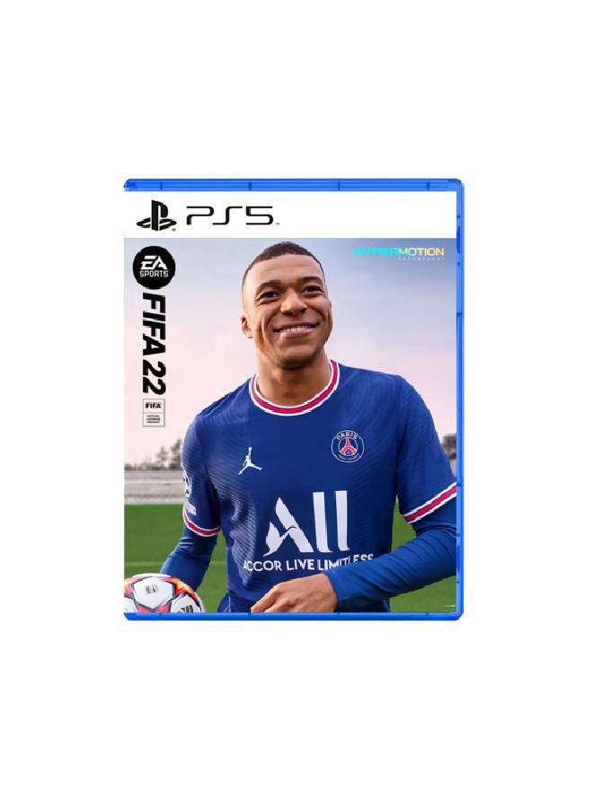 Sony - Sony PlayStation 5 CD Edition Console + Midnight Black DualSense Wireless Controller + FIFA 2022 - Image 1