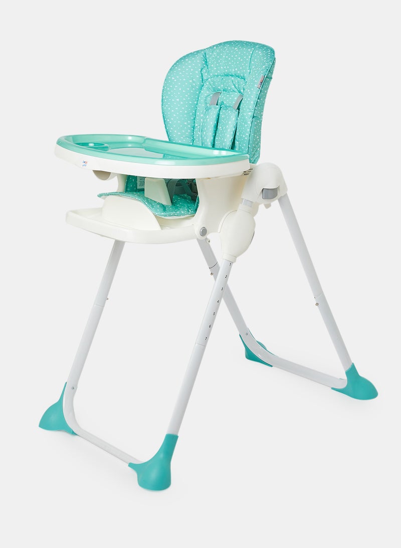 Ultra Compact Baby Feeding High Chair Lightweight And Foldable With Multiple Recline Modes Suitable For Babies For 6 Months To 3 Years Green - v1663934910/N49963598A_2