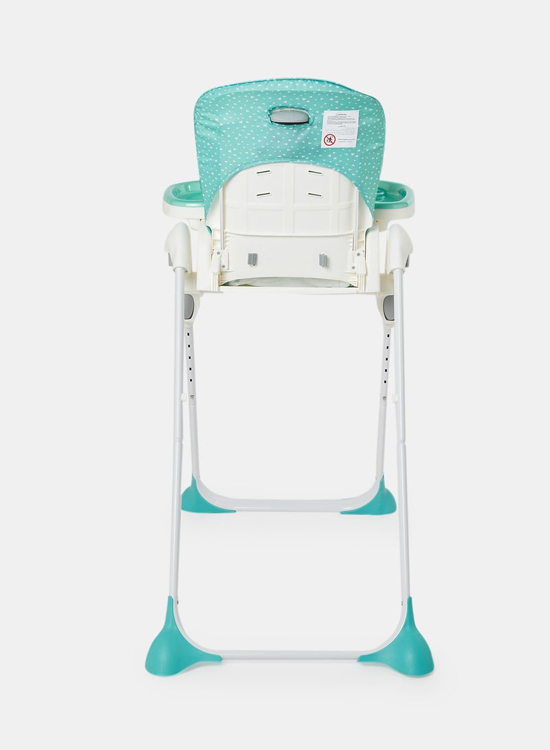 Ultra Compact Baby Feeding High Chair Lightweight And Foldable With Multiple Recline Modes Suitable For Babies For 6 Months To 3 Years Green - v1663934910/N49963598A_3