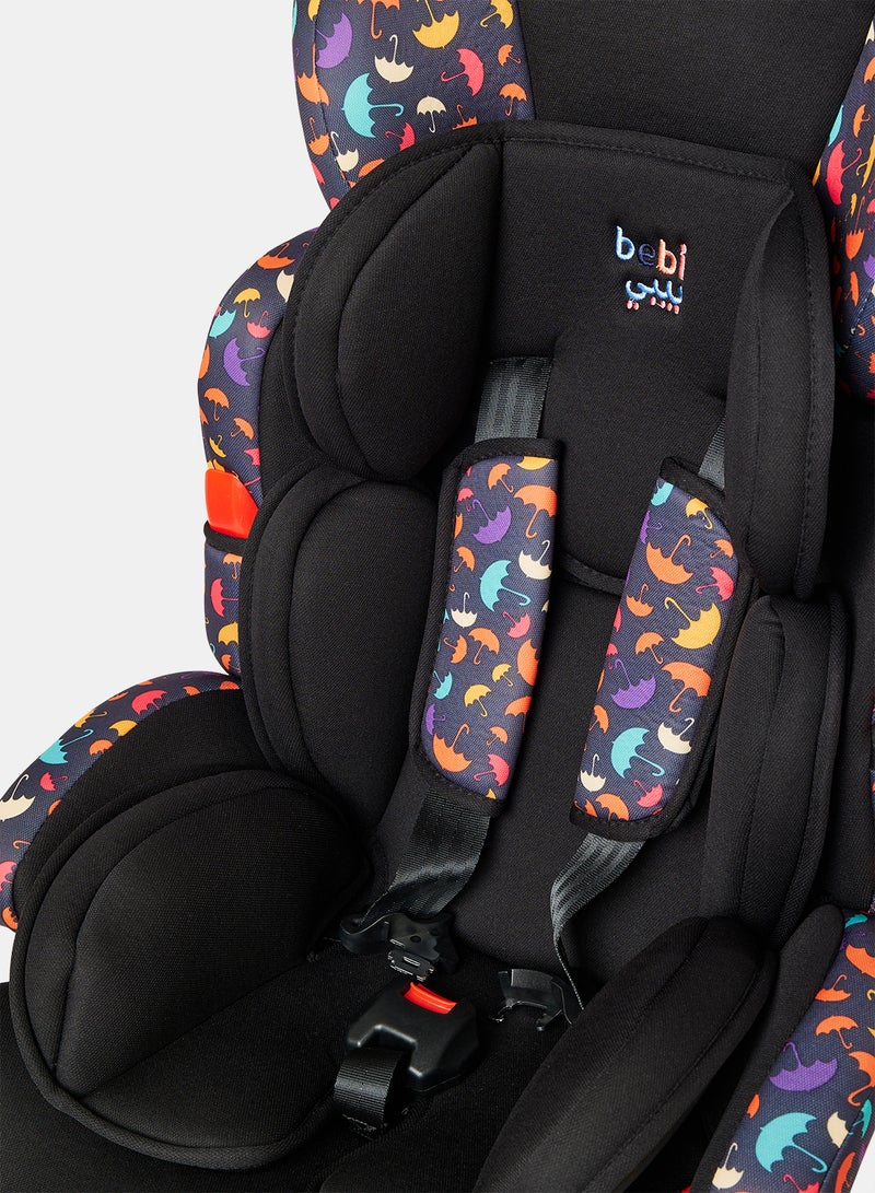 Baby Car Seat for infants(Group I,II,III) from 9 months to 12Years With Forward Facing Position Colorful /Black