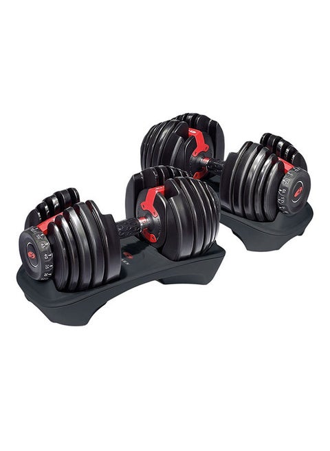 Adjustable Dumbbell Set With Rack 24 Kg 24kg