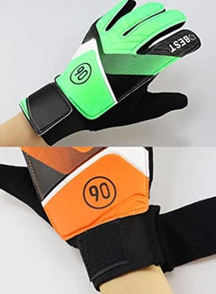 Generic Kid's Goalkeeper Gloves Finger Protection Latex Soccer Goalie Gloves Teenagers Breathable Sports Gloves 15cm 15cm  - Image 3