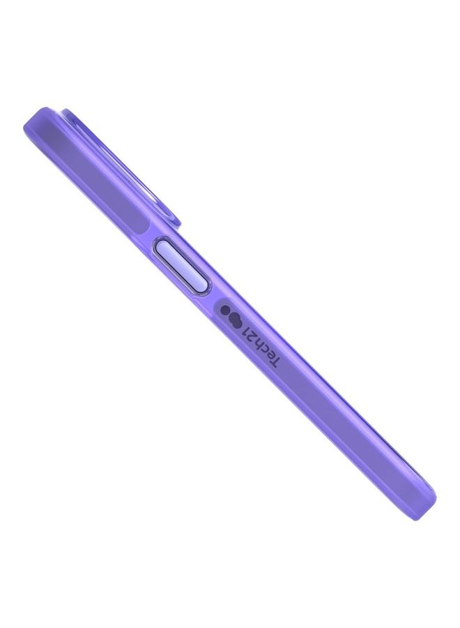tech21 Evo Check iPhone 14 Pro Case Cover with 16 Feet Drop Protection - Wondrous Purple  - Image 4