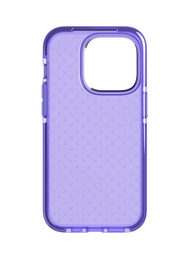 tech21 Evo Check iPhone 14 Pro Case Cover with 16 Feet Drop Protection - Wondrous Purple  - Image 2