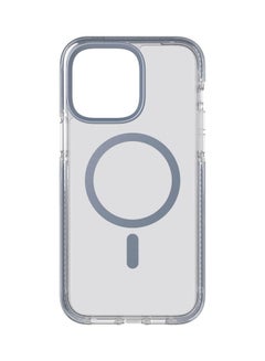 tech21 Evo  iPhone 14 Pro Max Case Cover with MagSafe and 16 Feet Drop Protection - Steel Blue  - Image 1